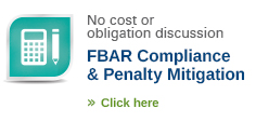 FBAR compliance and penalty mitigation