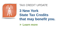 NY State Tax Credits