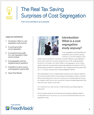 Commercial Property Owners' Guide To Cost Segregation